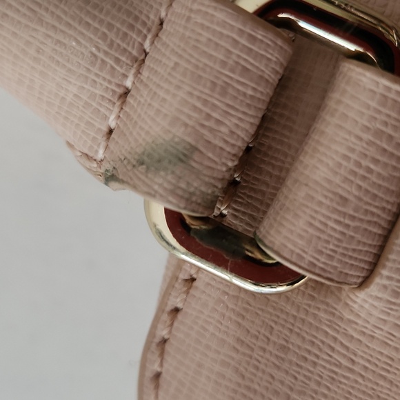 #493 FURLA Powder pink mini w/strap. Preloved item sold as is - Picture 5 of 7